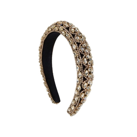 NWOT - Rhinestone Embellished headband - Picture 2 of 2